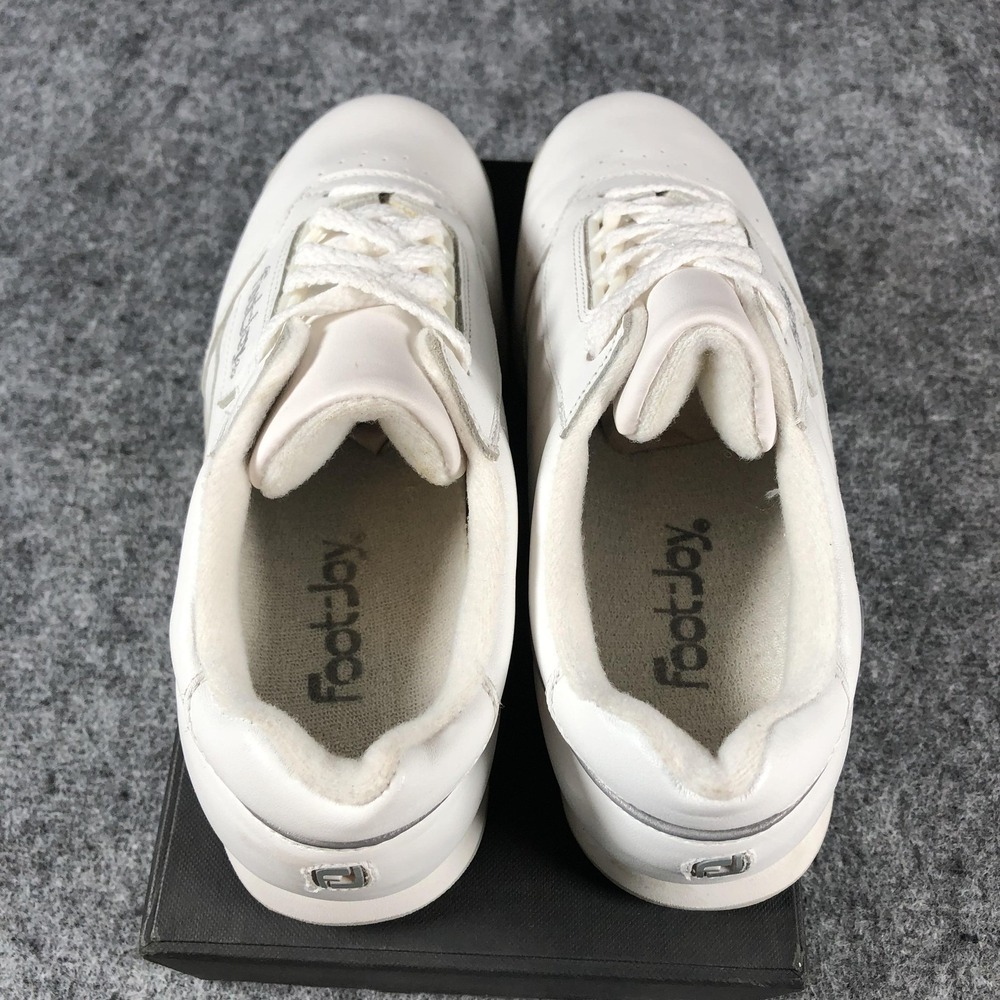 Vintage FootJoy JoyWalkers Shoes Womens Size 7M Leather Walking Golf 90s 64964 - Picture 8 of 11